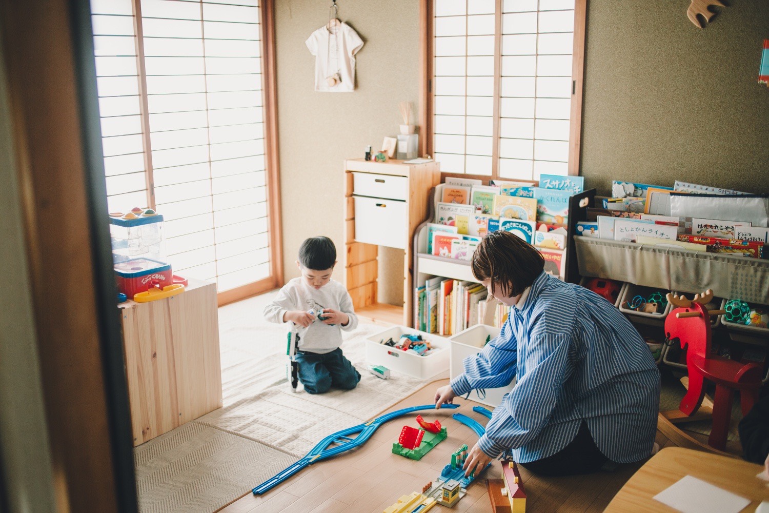 親も子も安心できるアットホームで安全な空間